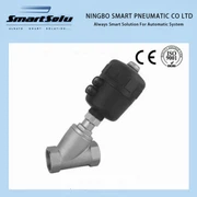 Vītņota porta savienojuma leņķa sēdekļa vārsts